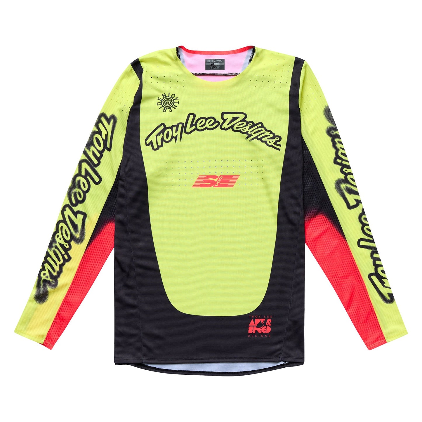 TLD SE Pro Jersey Roam Glo Yellow