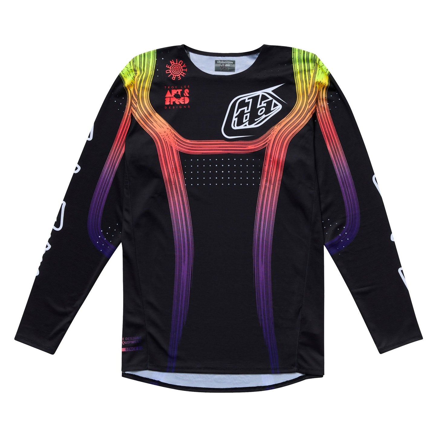 TLD Youth SE Pro Jersey Stripes Black / Multi