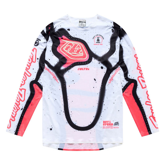 TLD SE Ultra Jersey Membrane White / Infra Red