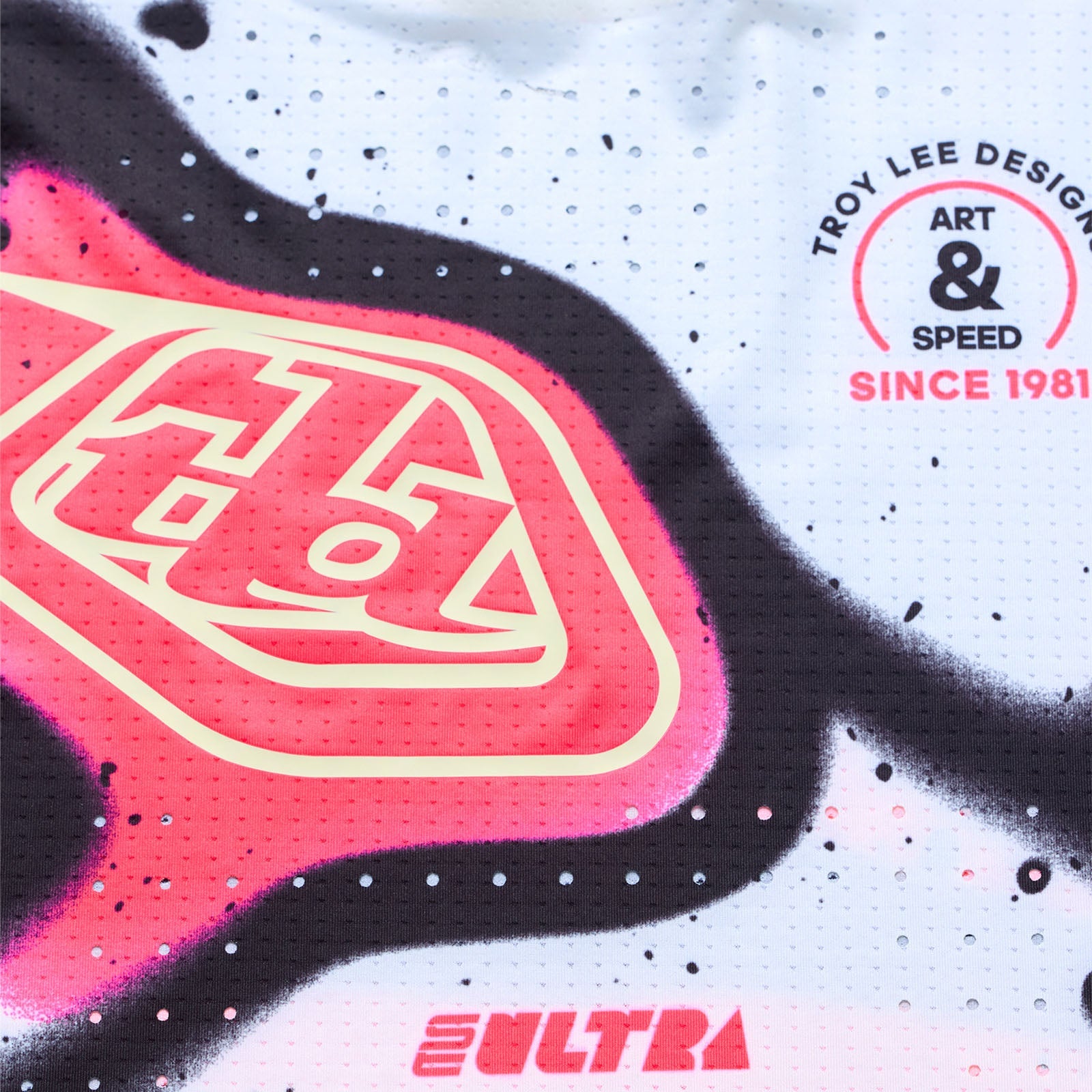 TLD SE Ultra Jersey Membrane White / Infra Red