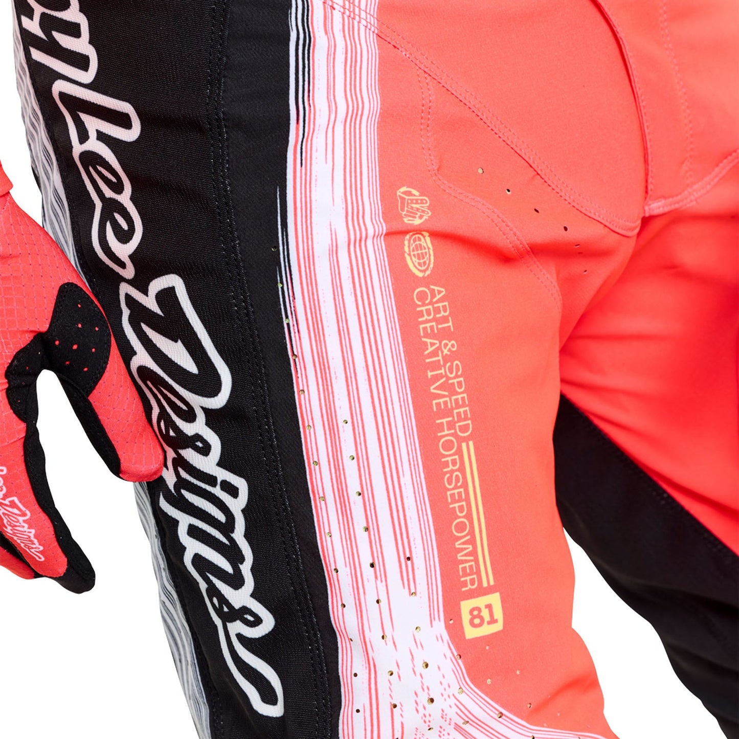 SE Pro Pant Stripes Infra Red / Black