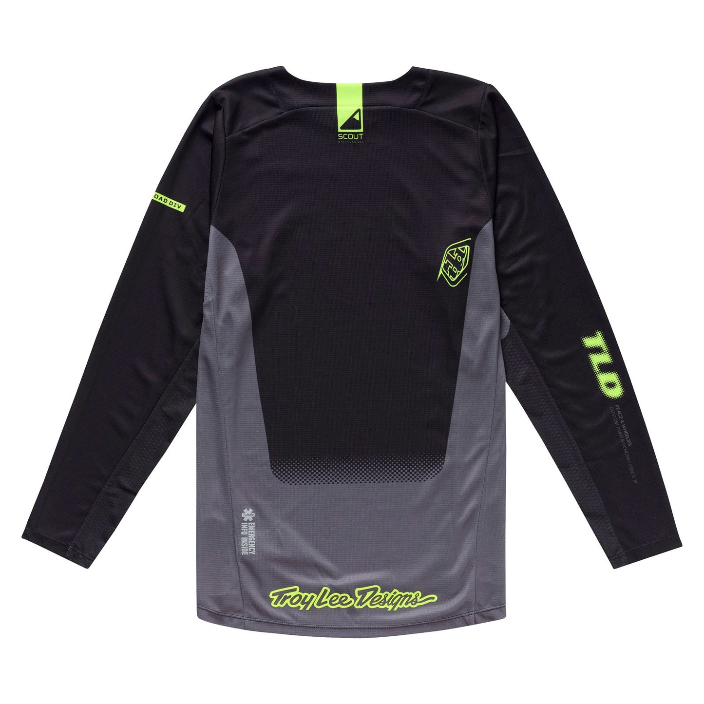 TLD Scout GP Pro Jersey Fade Out Black