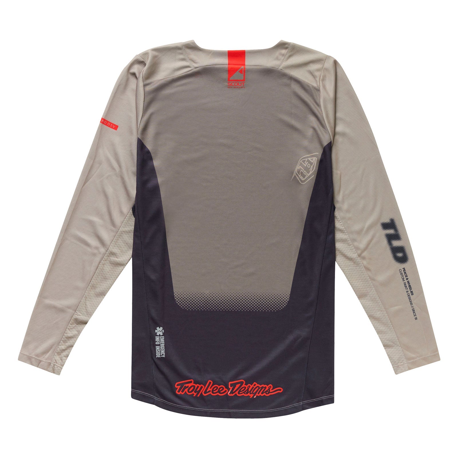 TLD Scout GP Pro Jersey Fade Out Timber