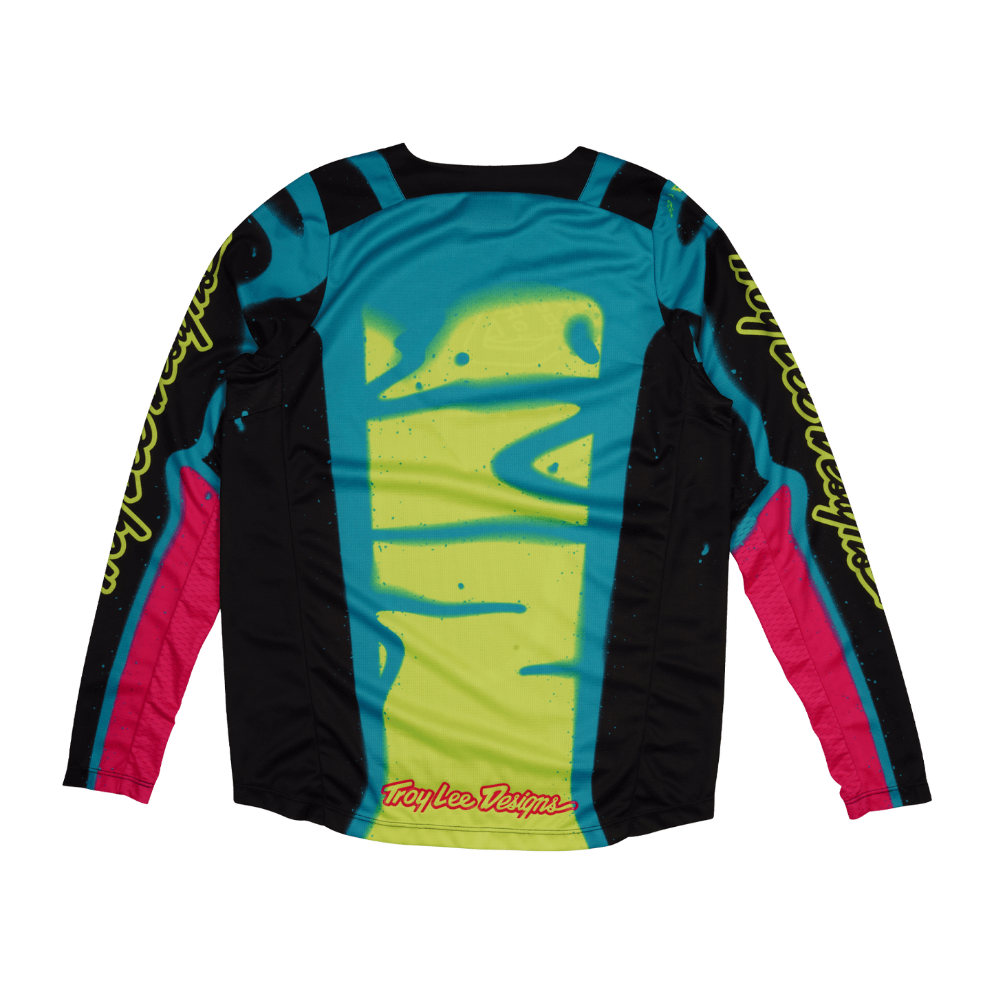 TLD Youth GP Pro Jersey Membrane Black / Glo Yellow