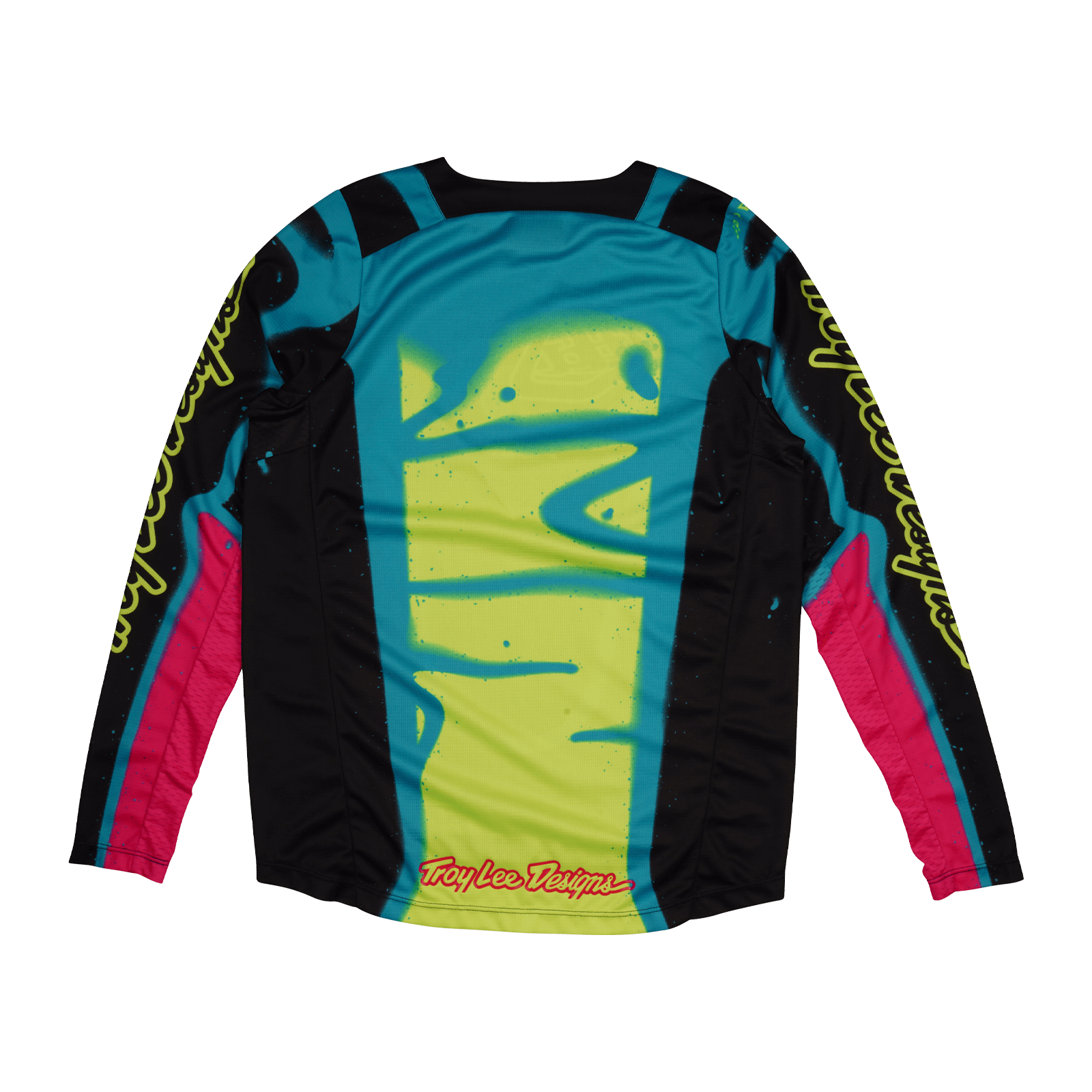 TLD Youth GP Pro Jersey Membrane Black / Glo Yellow