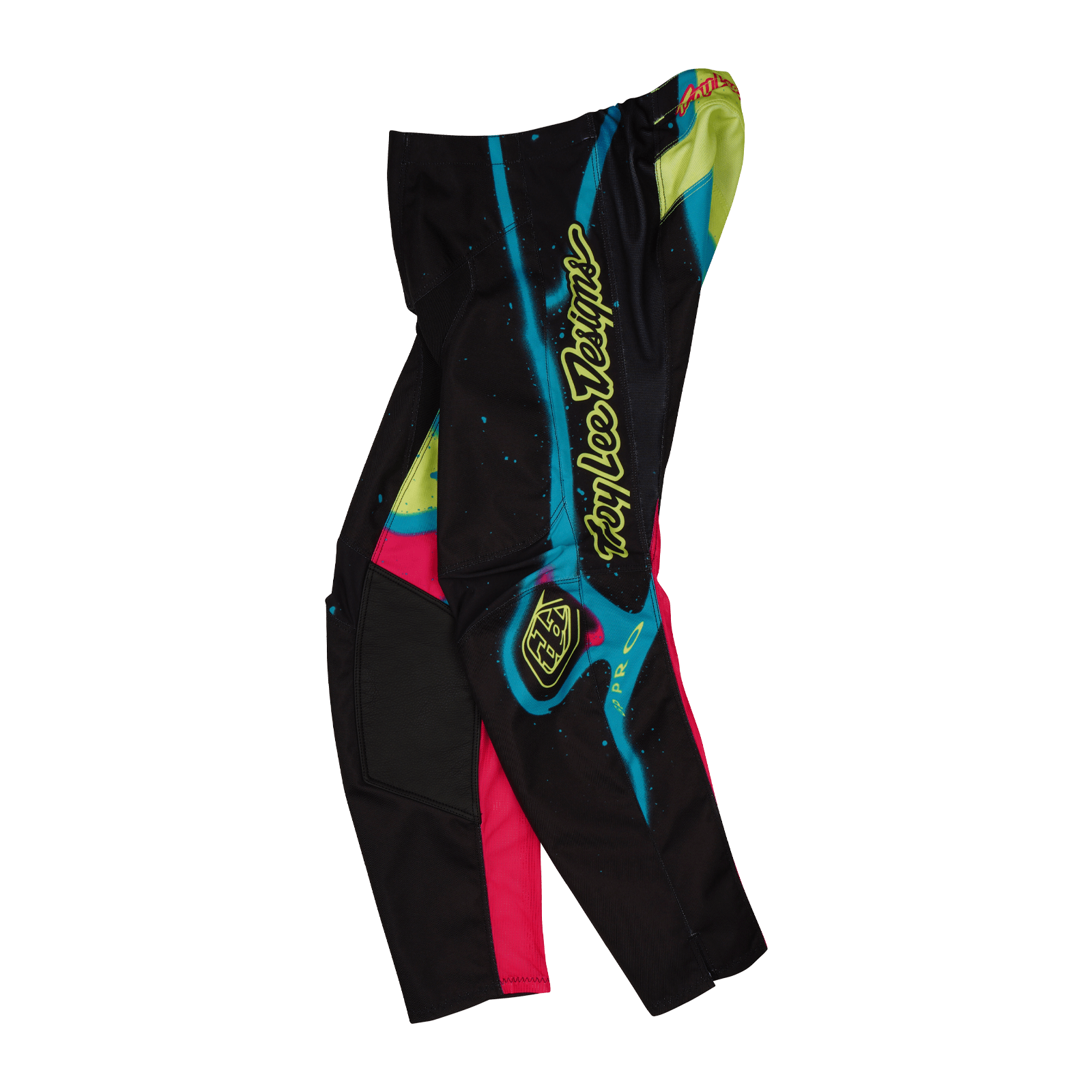 TLD Youth GP Pro Pant Membrane Black / Glo Yellow