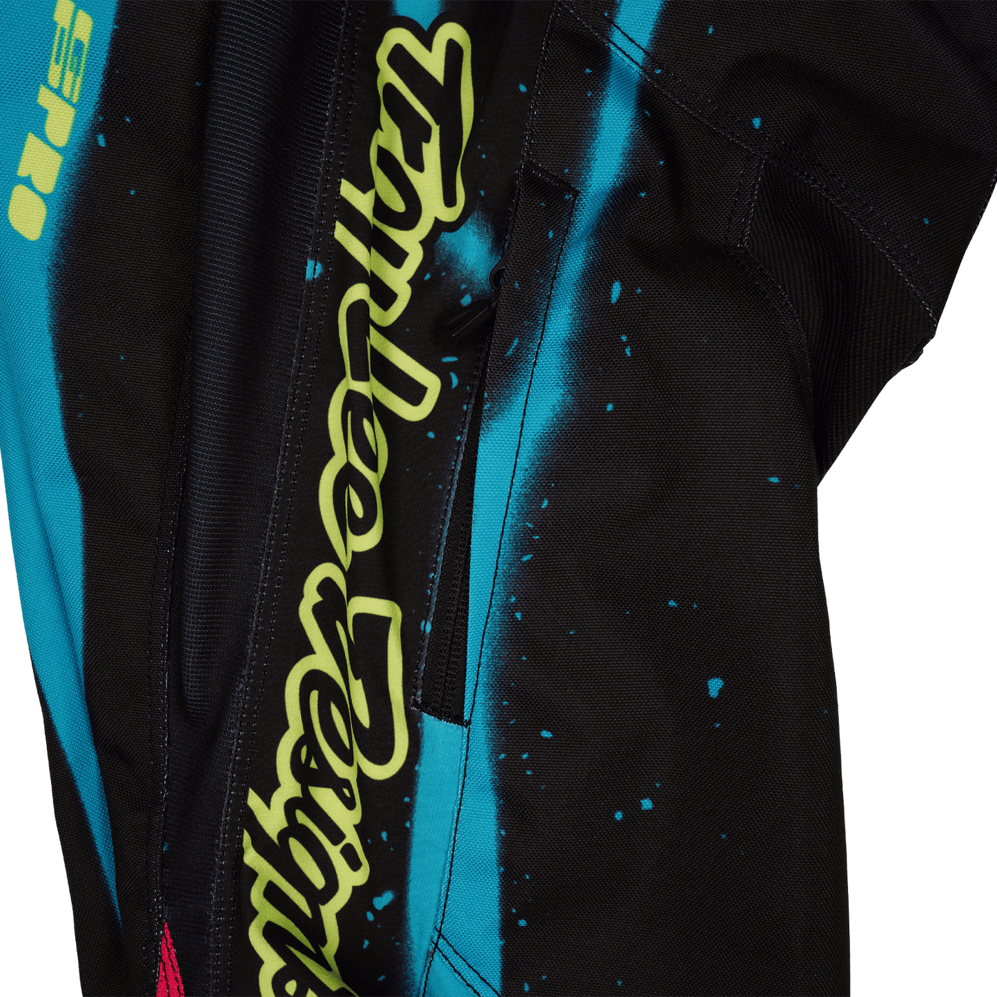 TLD Youth GP Pro Pant Membrane Black / Glo Yellow