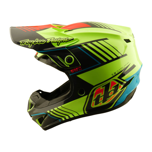 Youth GP Pro Helmet W/MIPS Segment Glo Yellow