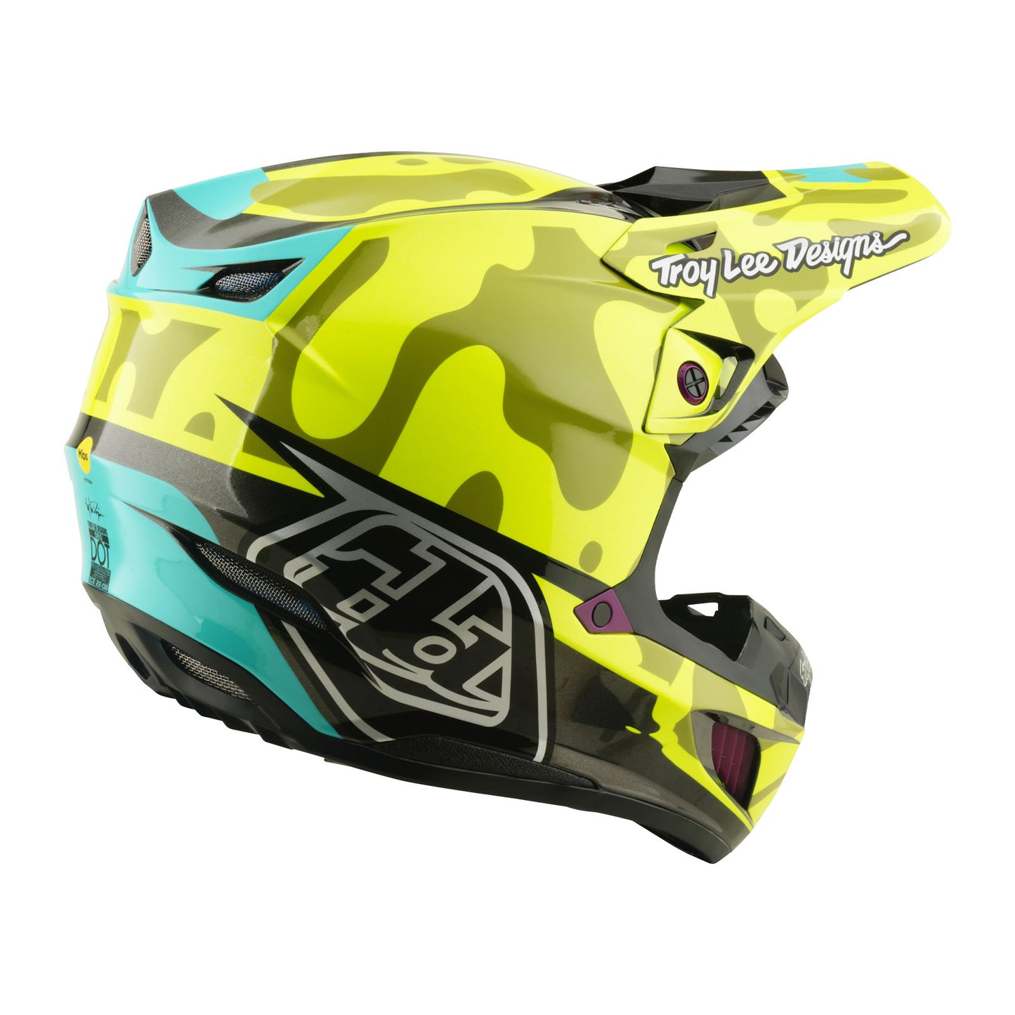 SE5 Composite Helmet W/MIPS Myth Flo Yellow