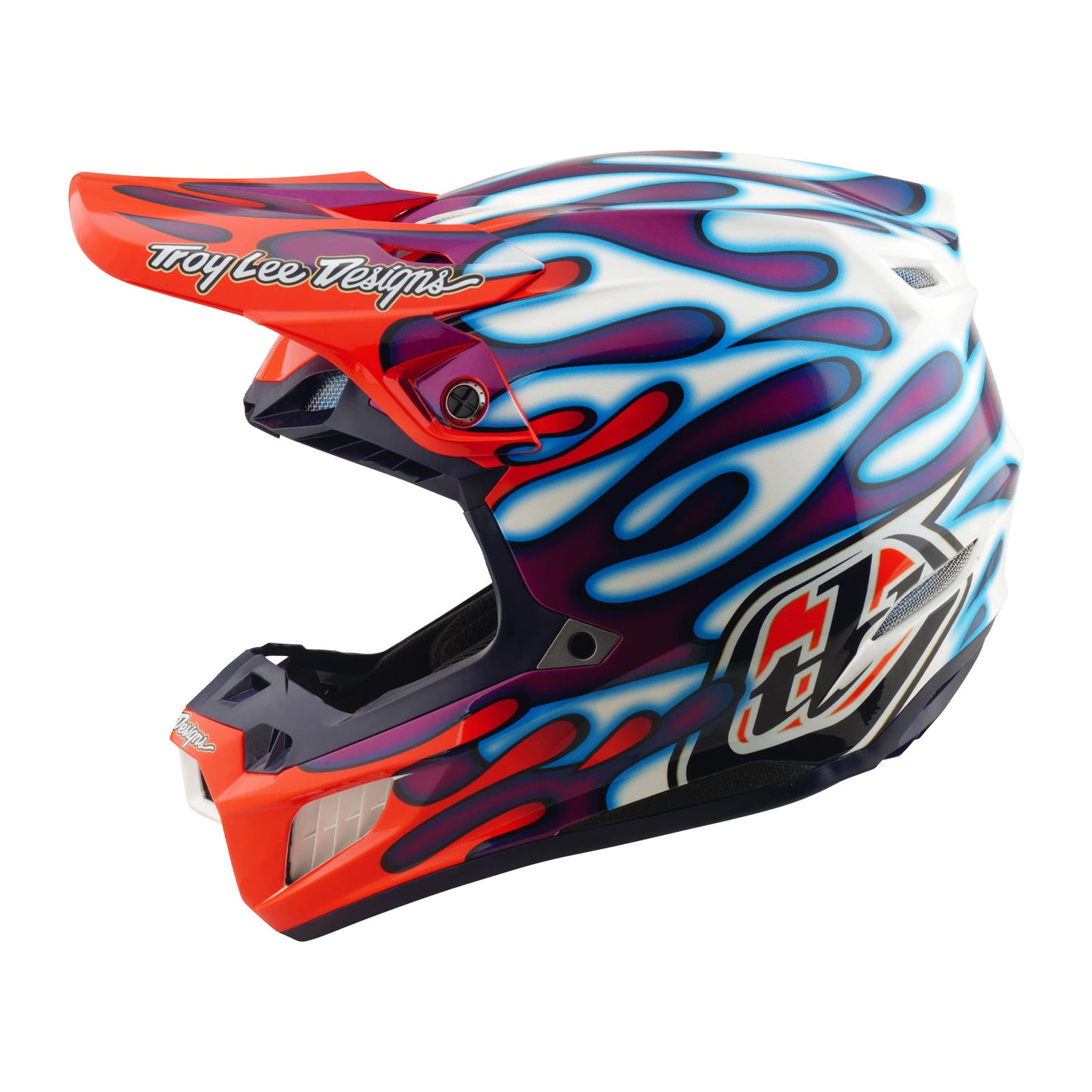 SE5 Composite Helmet W/MIPS Overspray Violet / White