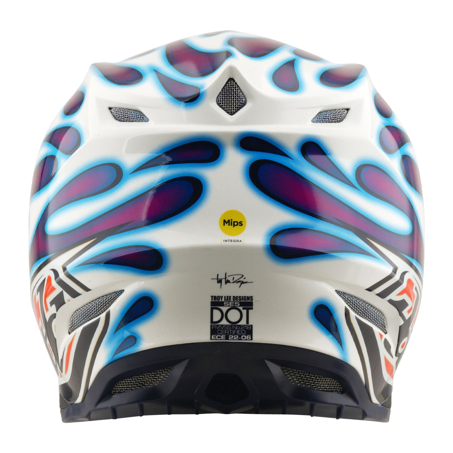 SE5 Composite Helmet W/MIPS Overspray Violet / White