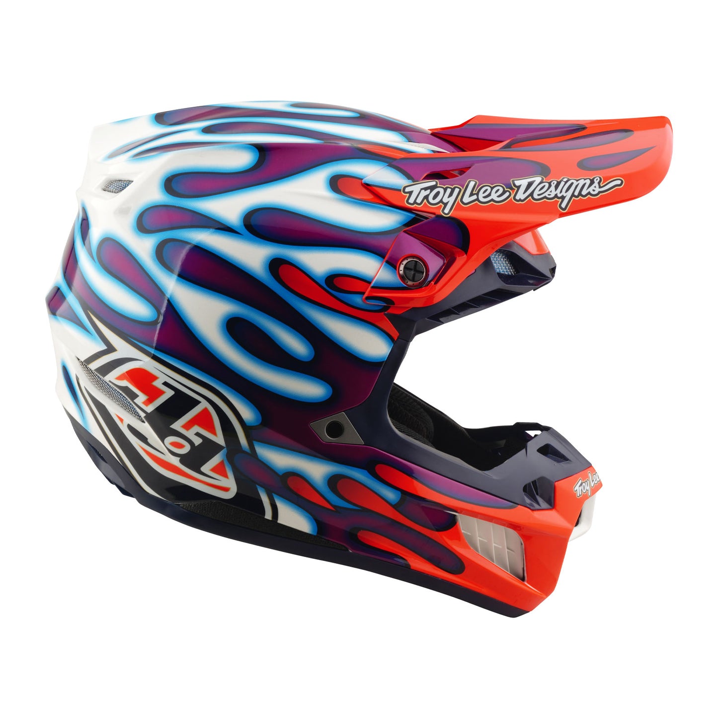 SE5 Composite Helmet W/MIPS Overspray Violet / White