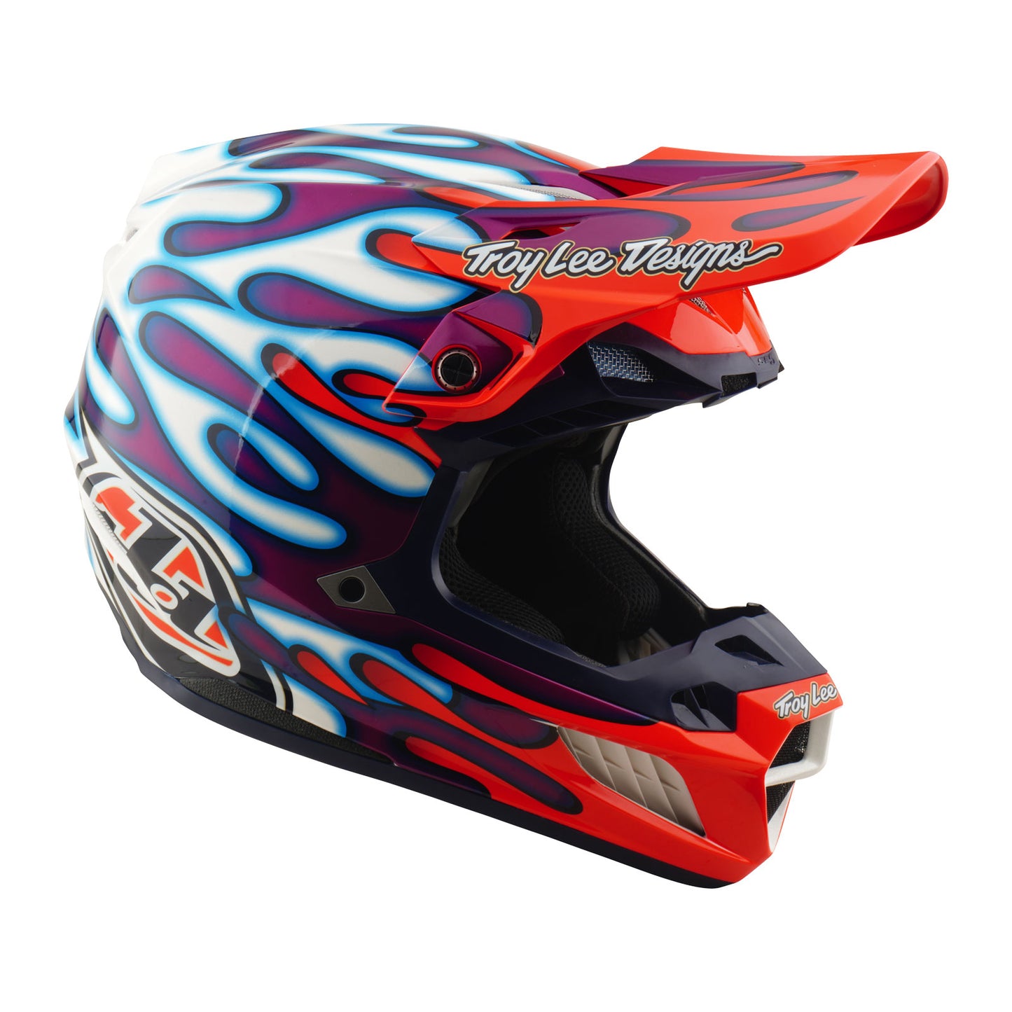 SE5 Composite Helmet W/MIPS Overspray Violet / White