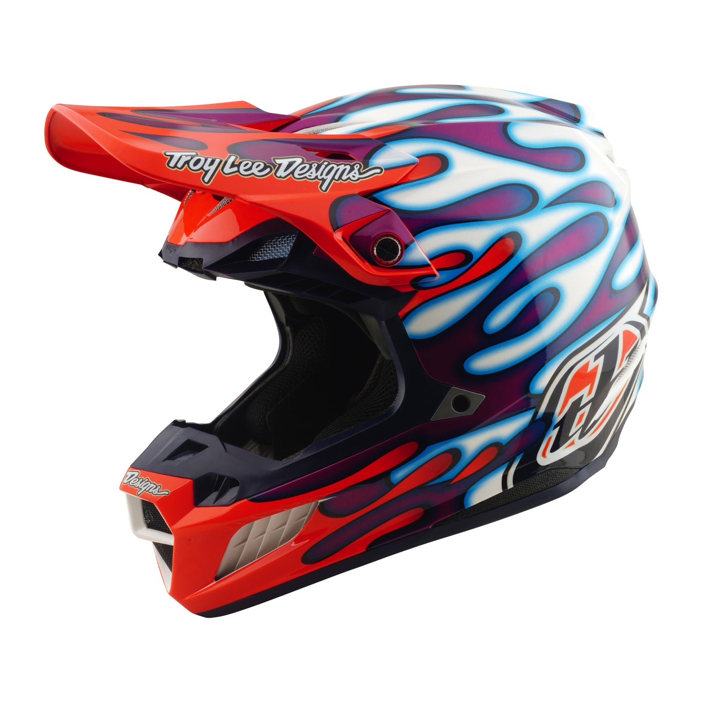 SE5 Composite Helmet W/MIPS Overspray Violet / White