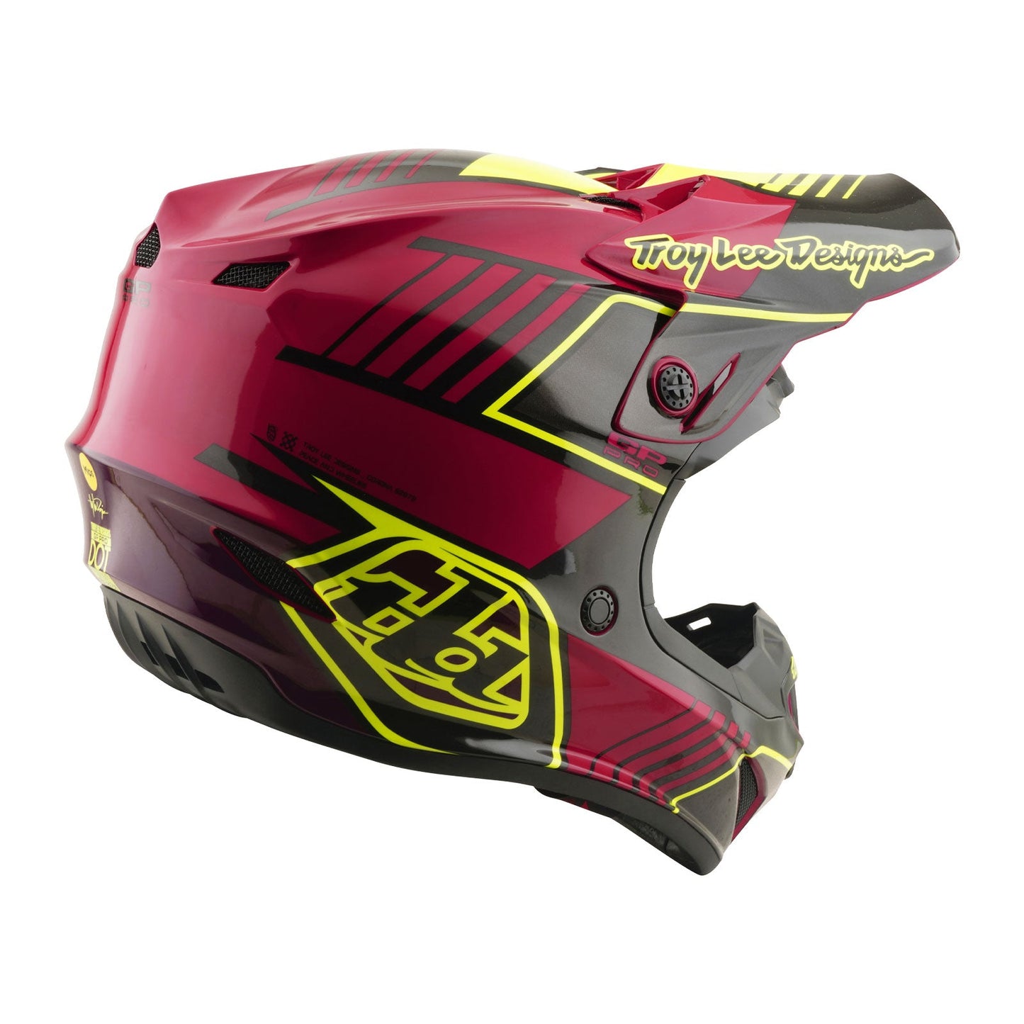 Youth GP Pro Helmet Segment Fuchsia