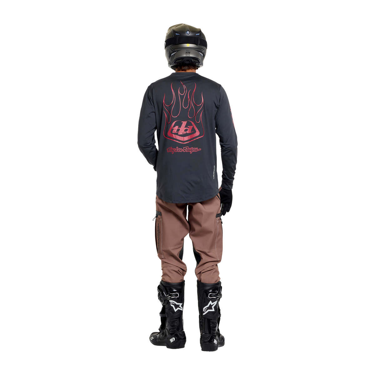 Ruckus Offroad Jersey Flamz Carbon
