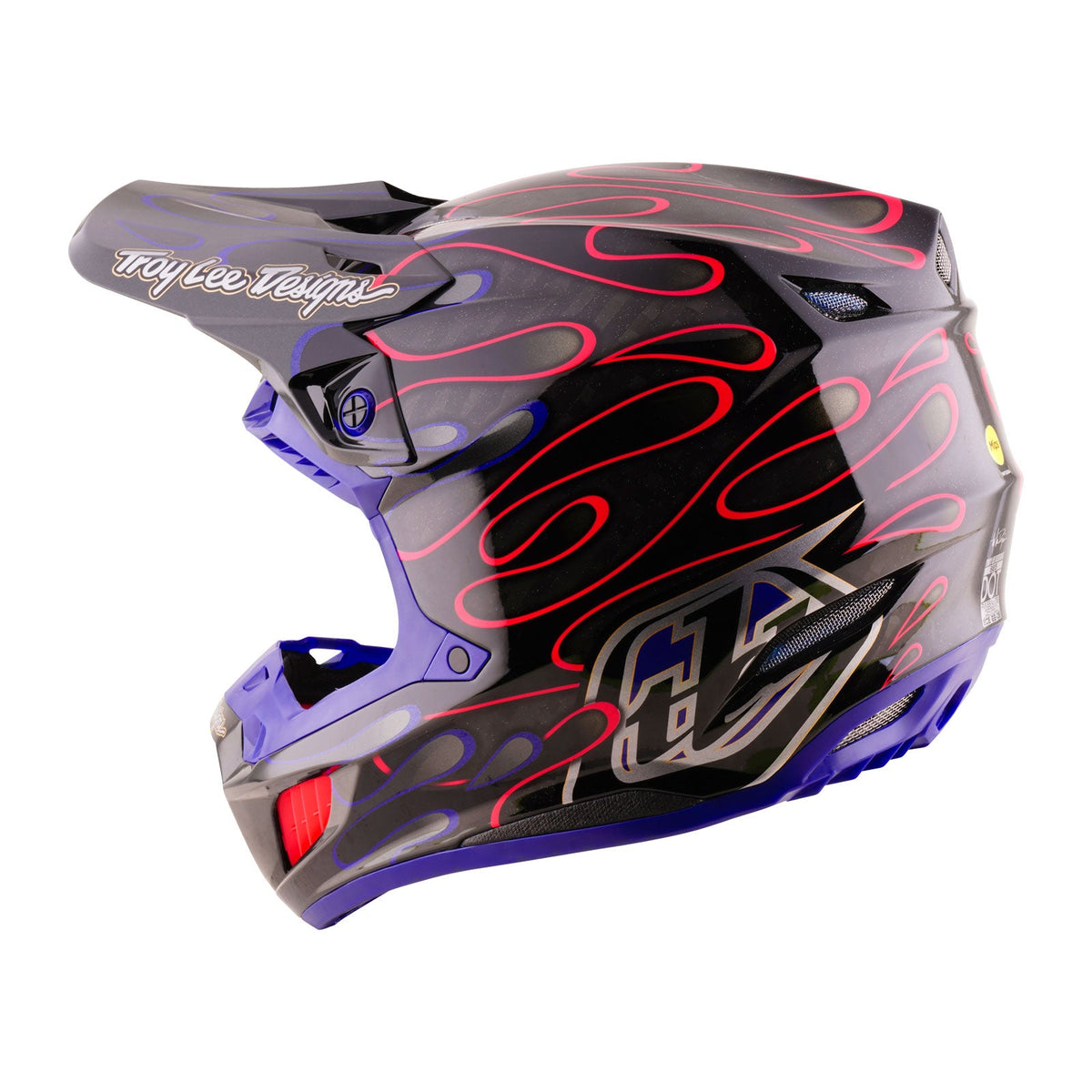 SE5 Carbon Helmet W/MIPS Overspray Black / Magenta