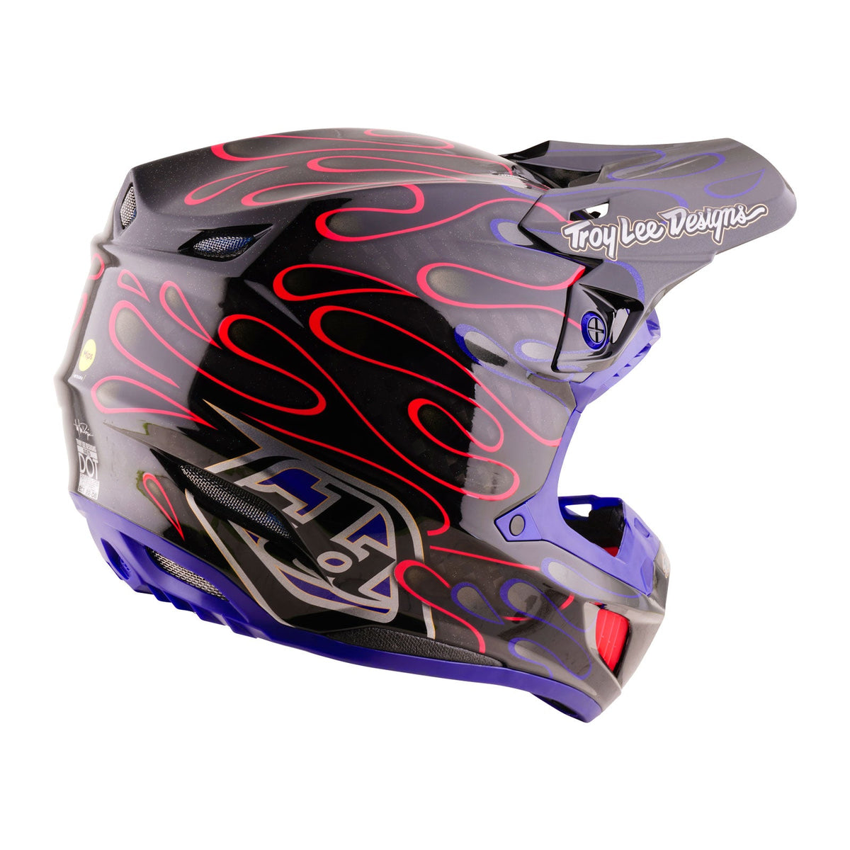SE5 Carbon Helmet W/MIPS Overspray Black / Magenta