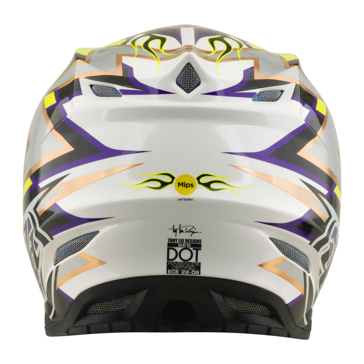 SE5 Composite Helmet Flush White / Black (ECE)