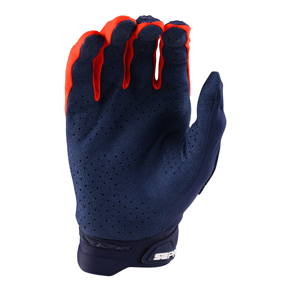 TLD SE Pro Glove Solid Navy / Orange