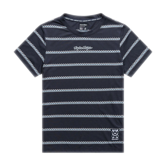 Womens Lilium Ride SS Tee Checked Out Carbon