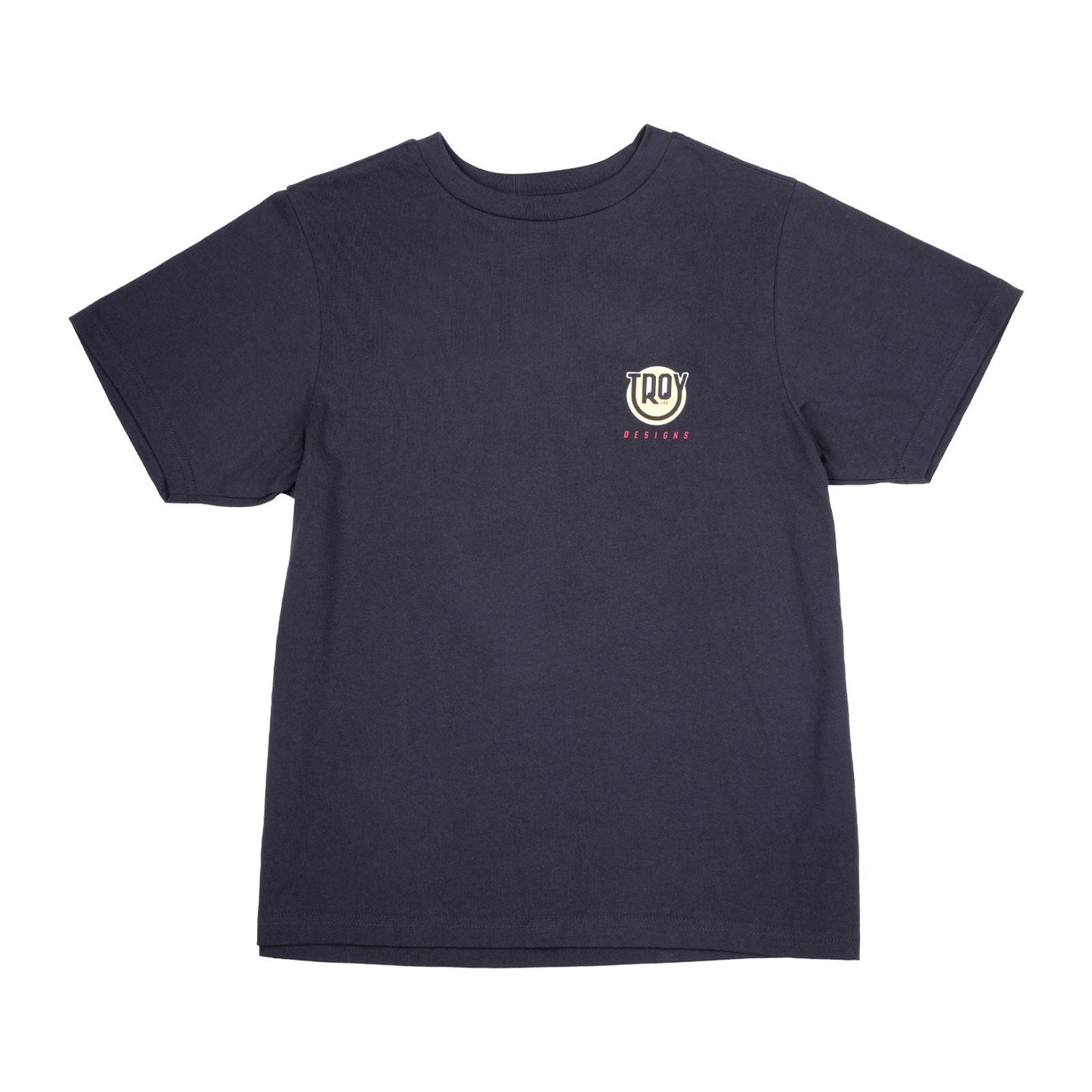 Womens Short Sleeve Tee Happy Dayz Carbon