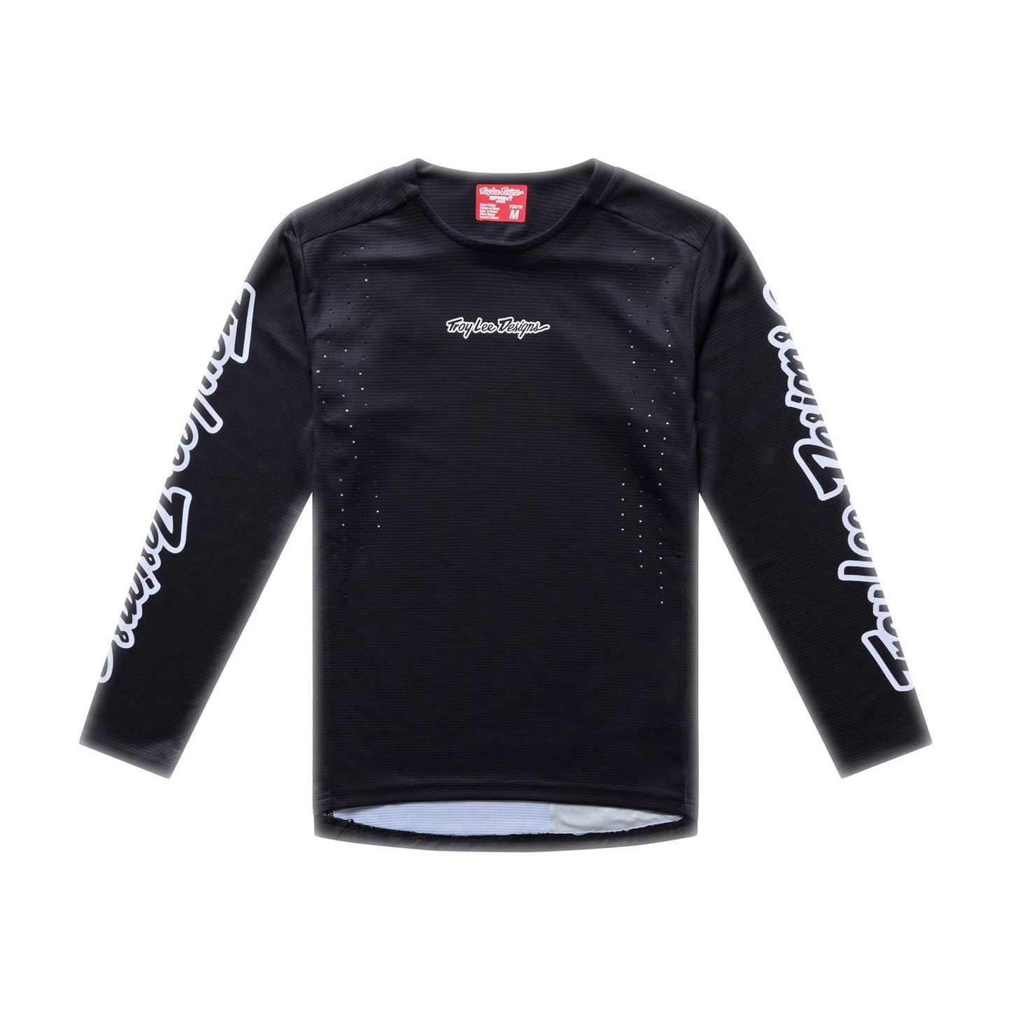 Youth Sprint Pro LS Jersey Mono Black