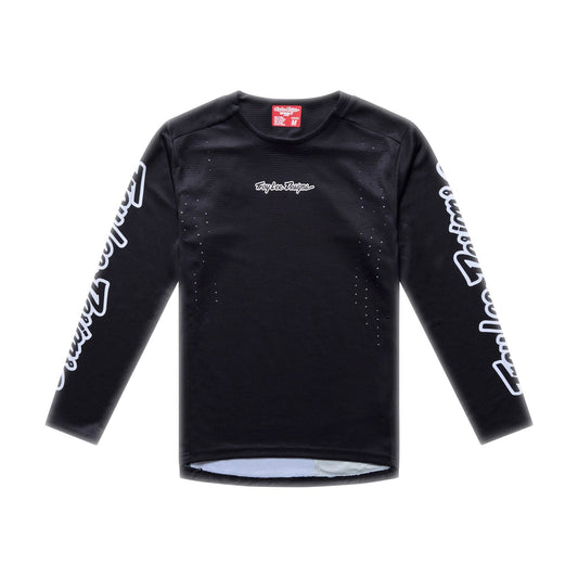 Youth Sprint Pro LS Jersey Mono Black