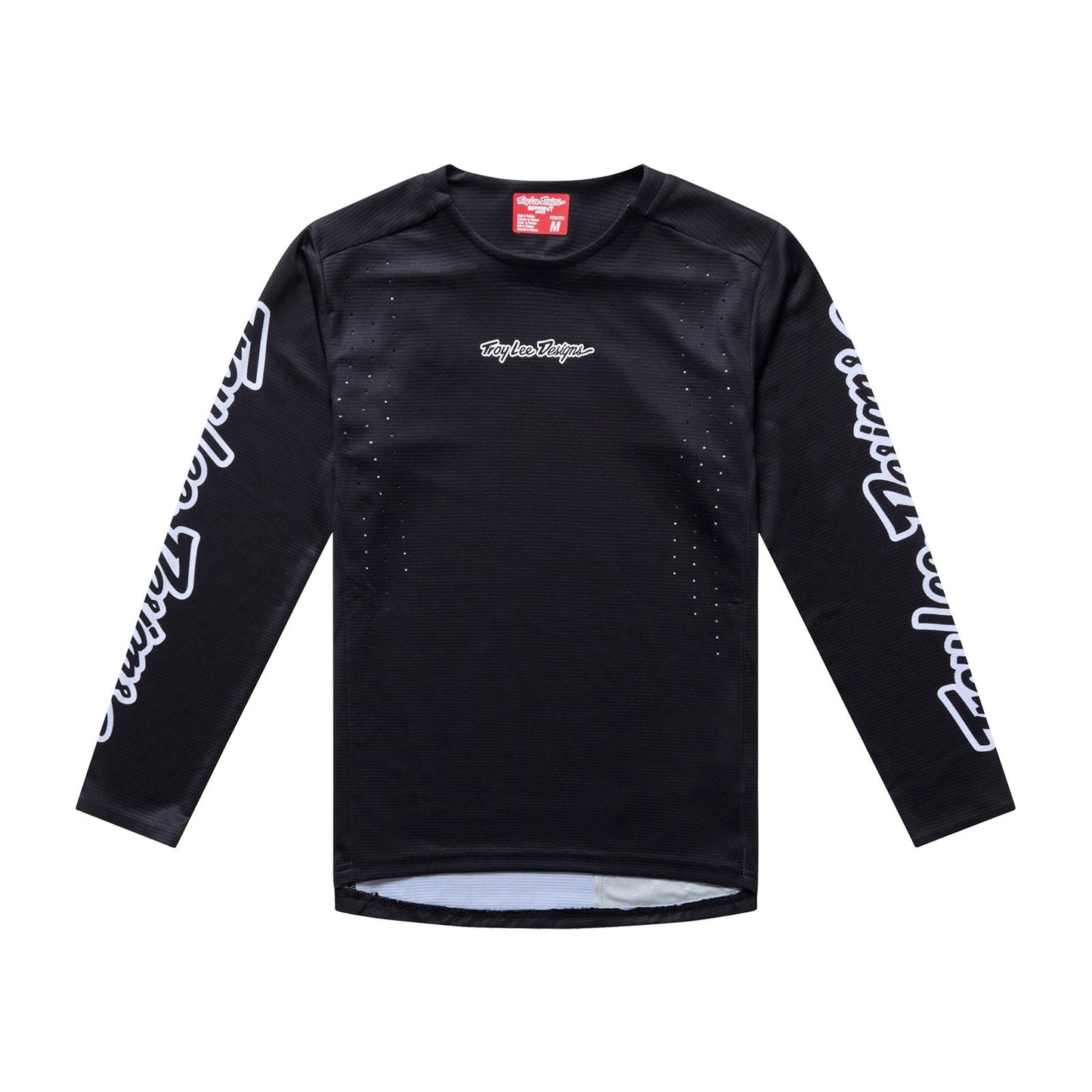 Youth Sprint Pro LS Jersey Mono Black
