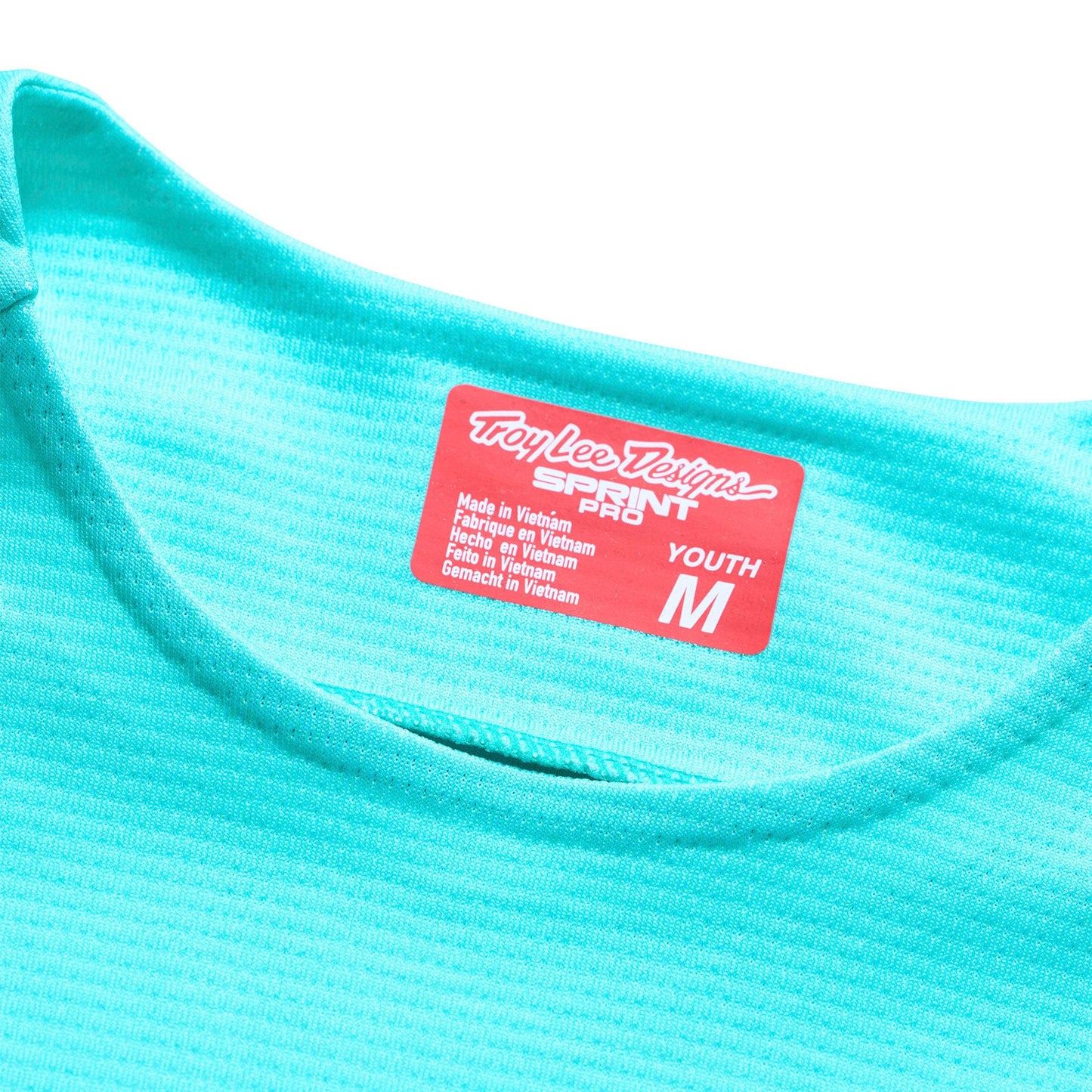 Youth Sprint Pro LS Jersey Mono Real Teal