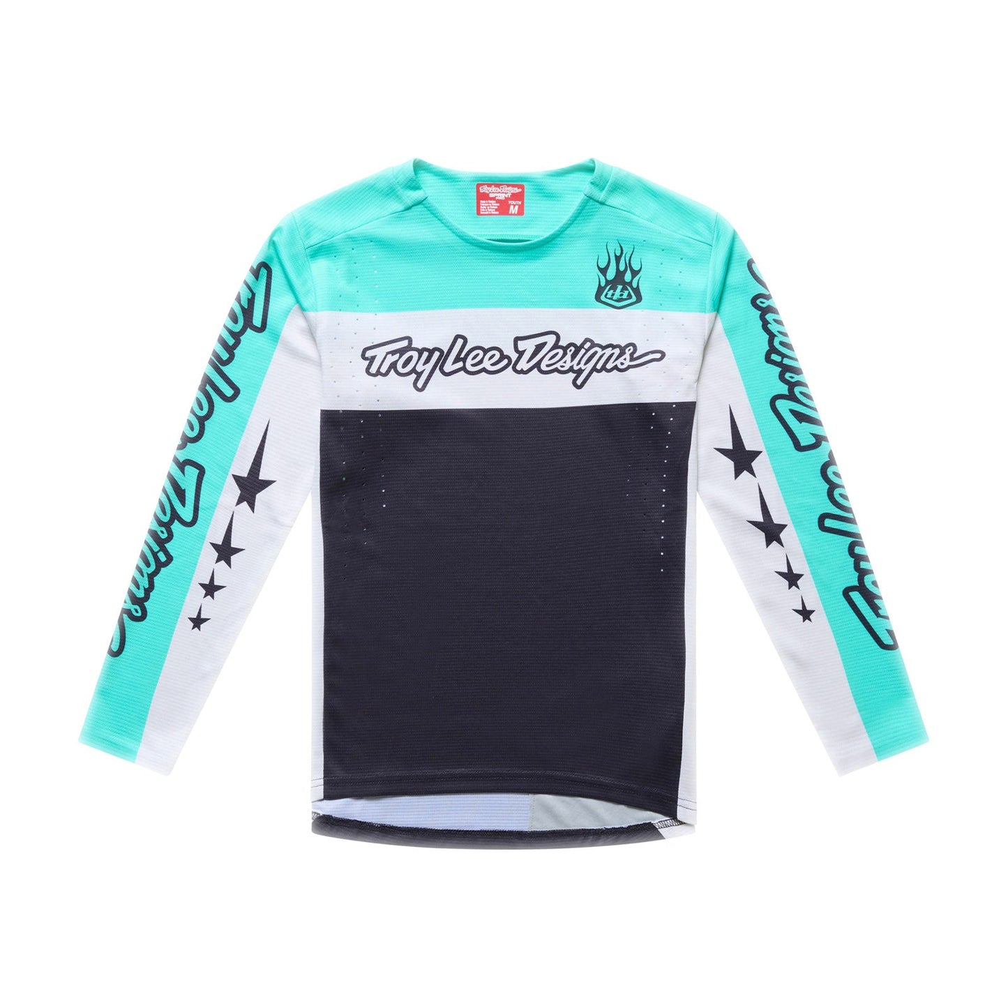 Youth Sprint Pro LS Jersey Yo Moto Carbon