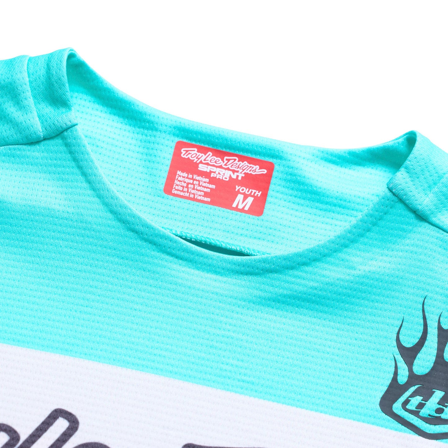 Youth Sprint Pro LS Jersey Yo Moto Carbon