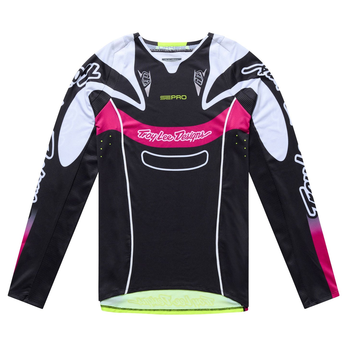 Youth SE Pro LS Jersey Salvo Black / White