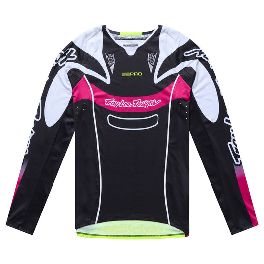 Youth SE Pro LS Jersey Salvo Black / White
