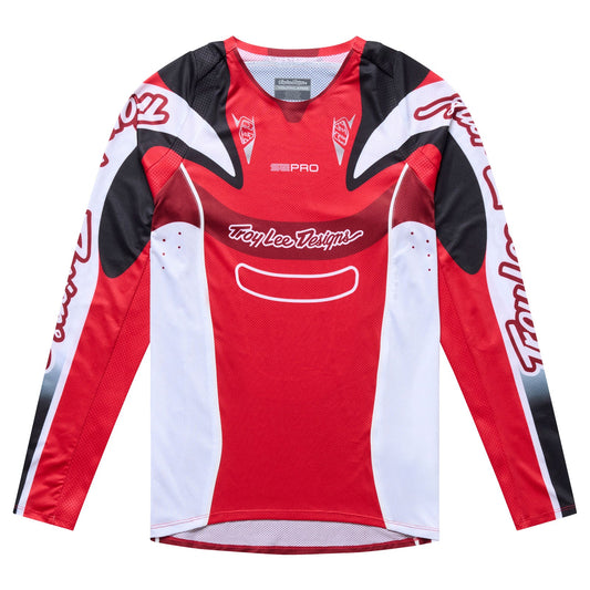 Youth SE Pro LS Jersey Salvo Red / White
