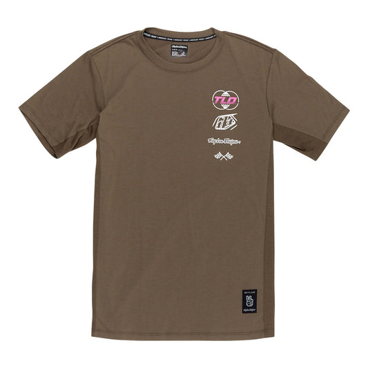 TLD Skyline Short Sleeve Ride Tee Worldwide Caper