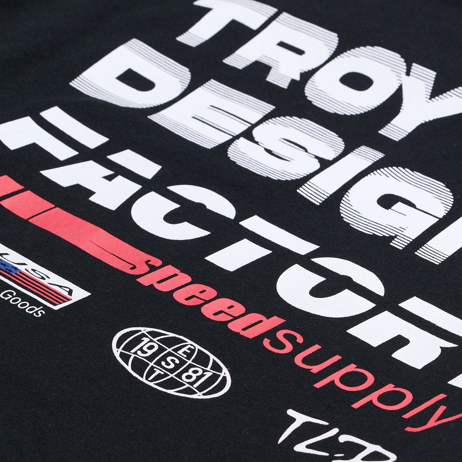 TLD Long Sleeve Tee Factory Black