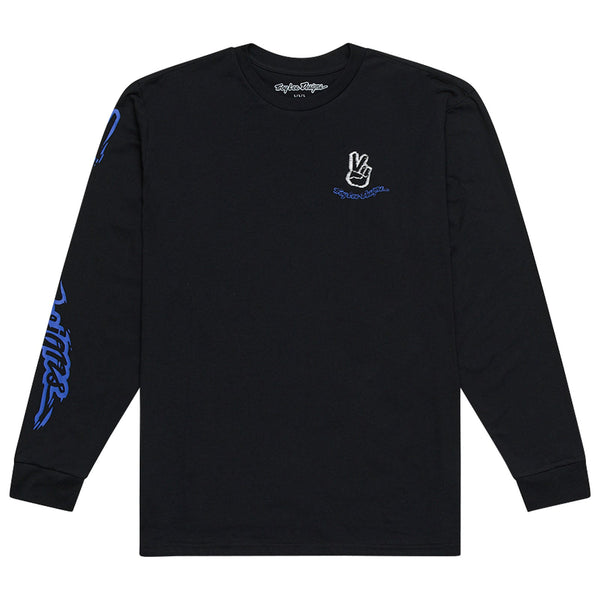 Long Sleeve Tee Peace Out Black – Troy Lee Designs UK