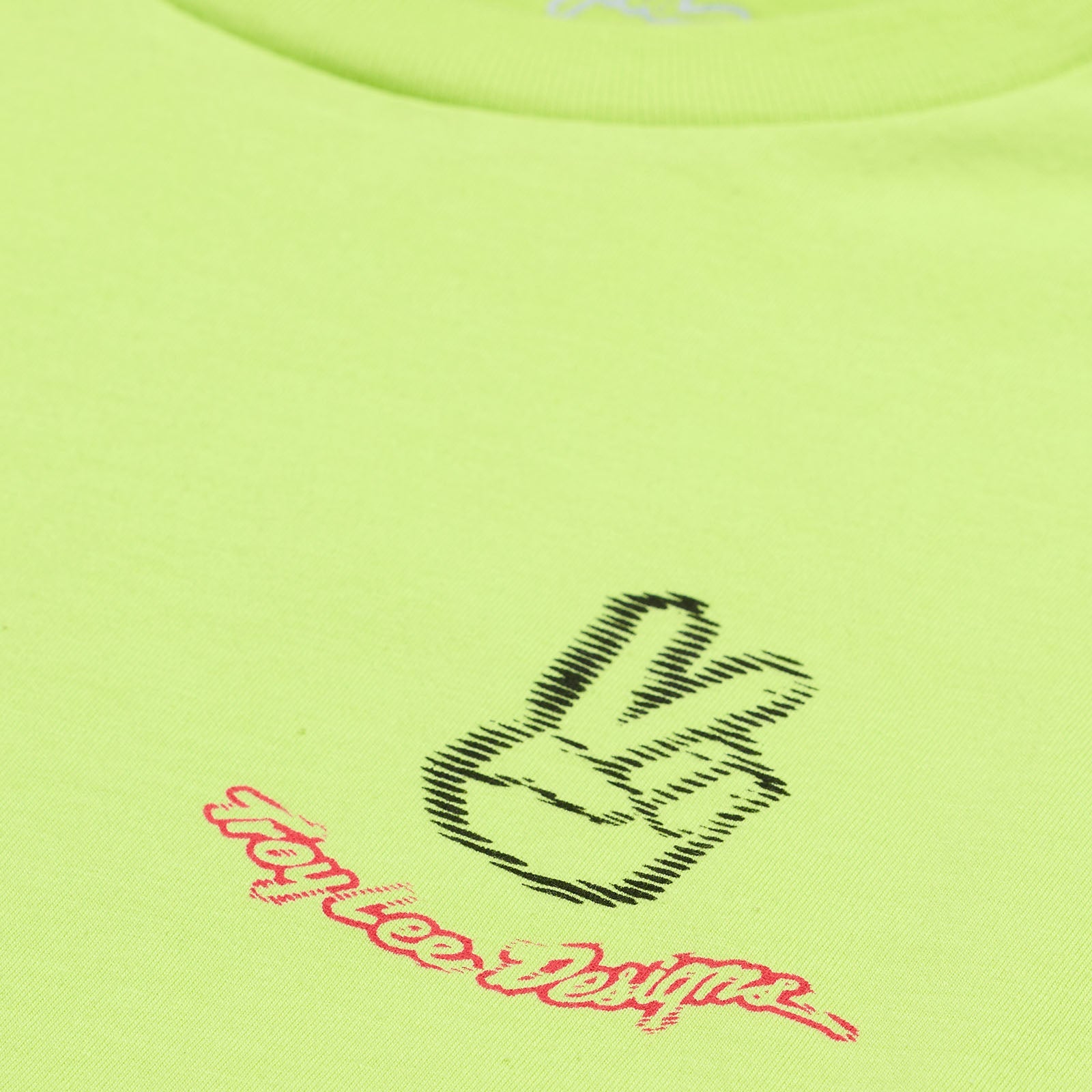 TLD Long Sleeve Tee Peace Out Glo Yellow