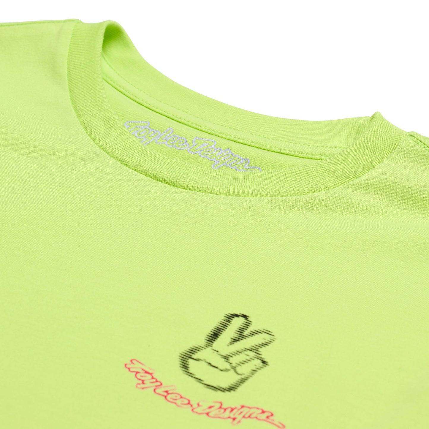 TLD Long Sleeve Tee Peace Out Glo Yellow