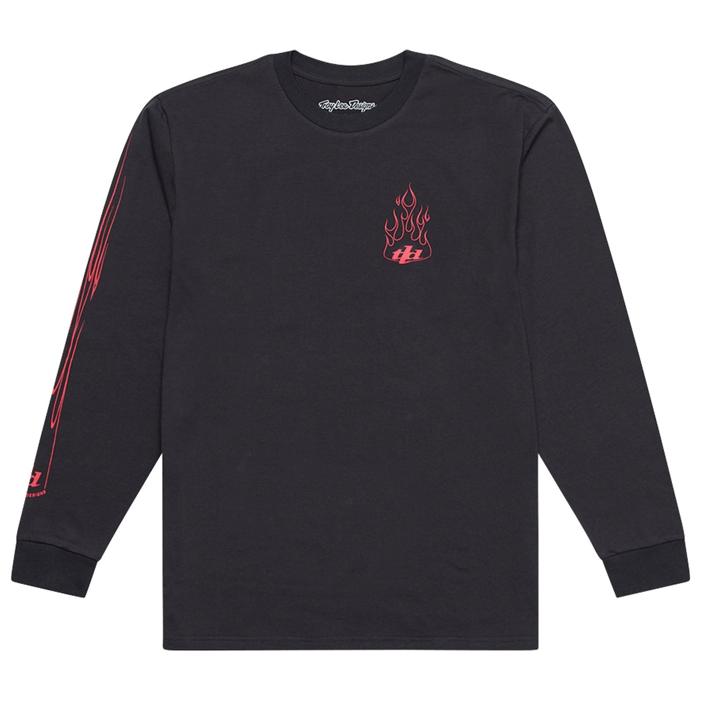 TLD Long Sleeve Tee Torched Carbon