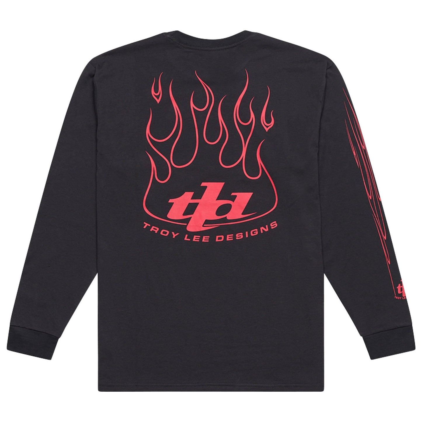 TLD Long Sleeve Tee Torched Carbon