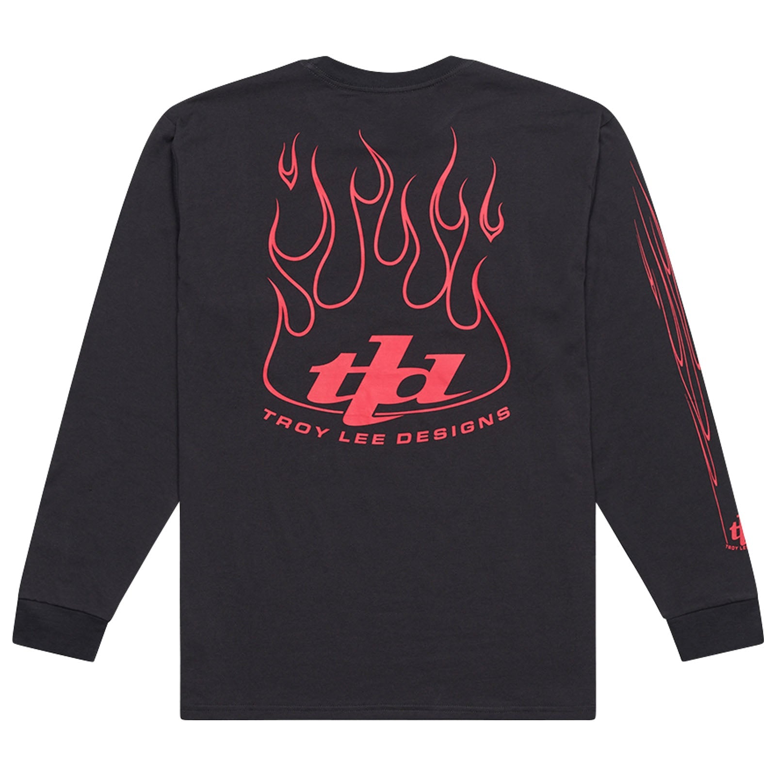 TLD Long Sleeve Tee Torched Carbon
