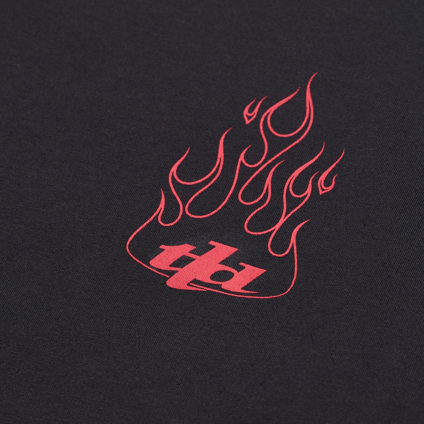 TLD Long Sleeve Tee Torched Carbon