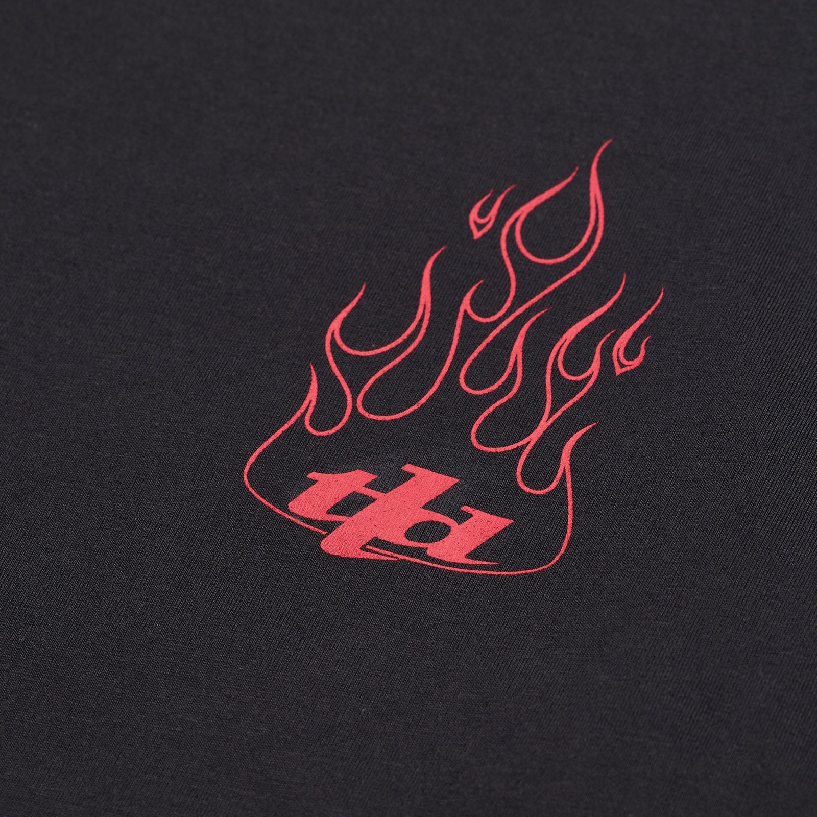 TLD Long Sleeve Tee Torched Carbon