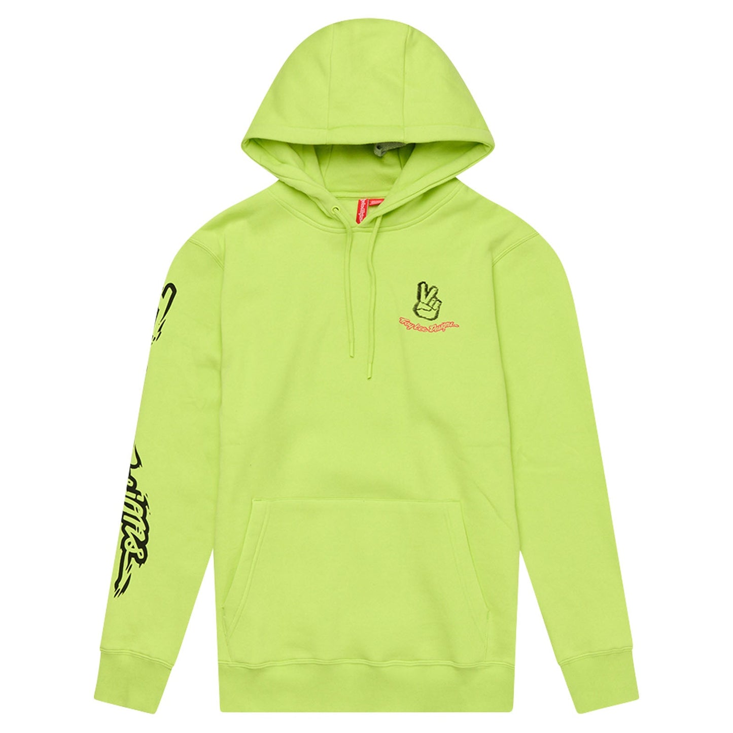 TLD Pullover Hoodie Peace Out Glo Yellow