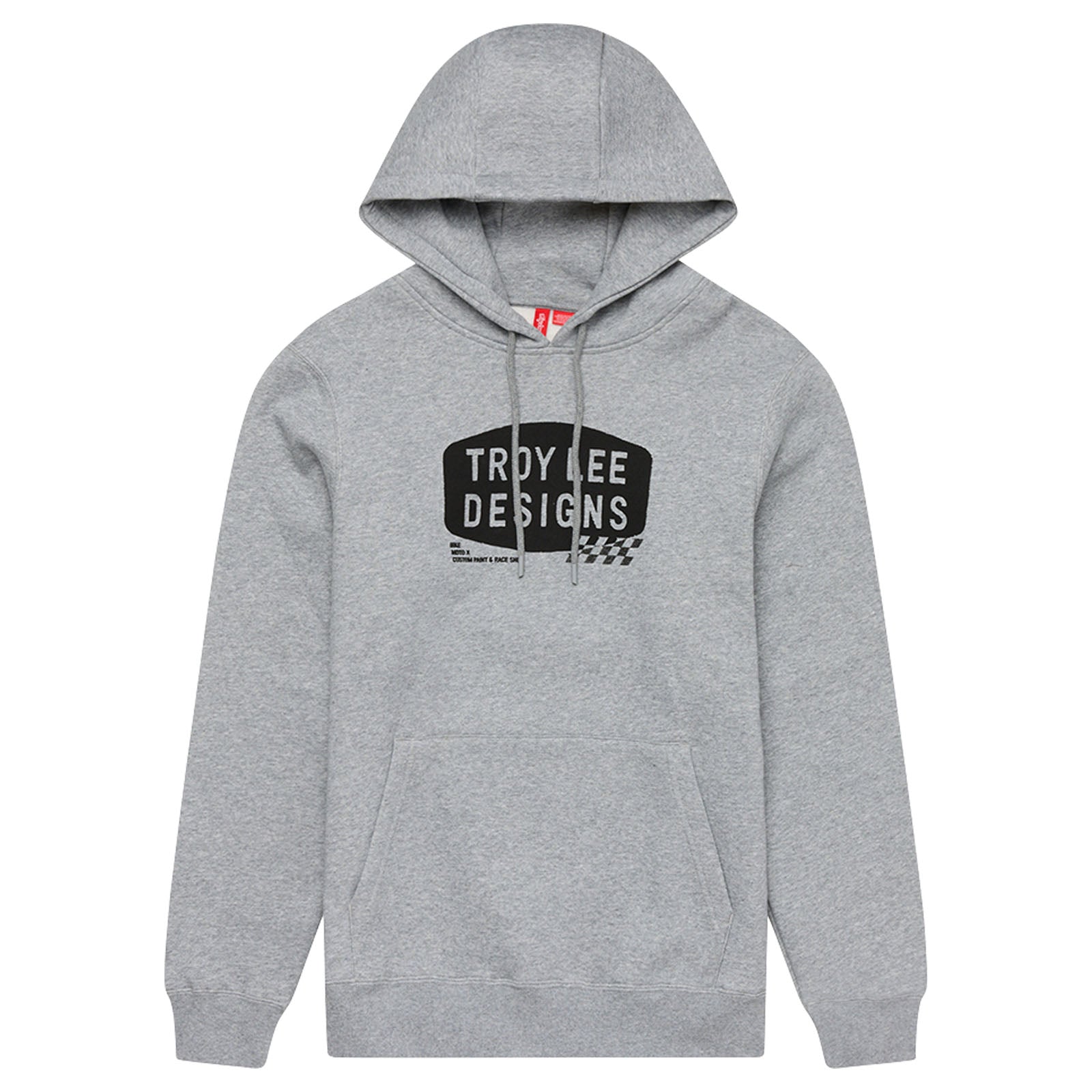 TLD Pullover Hoodie Stamp Grey Heather
