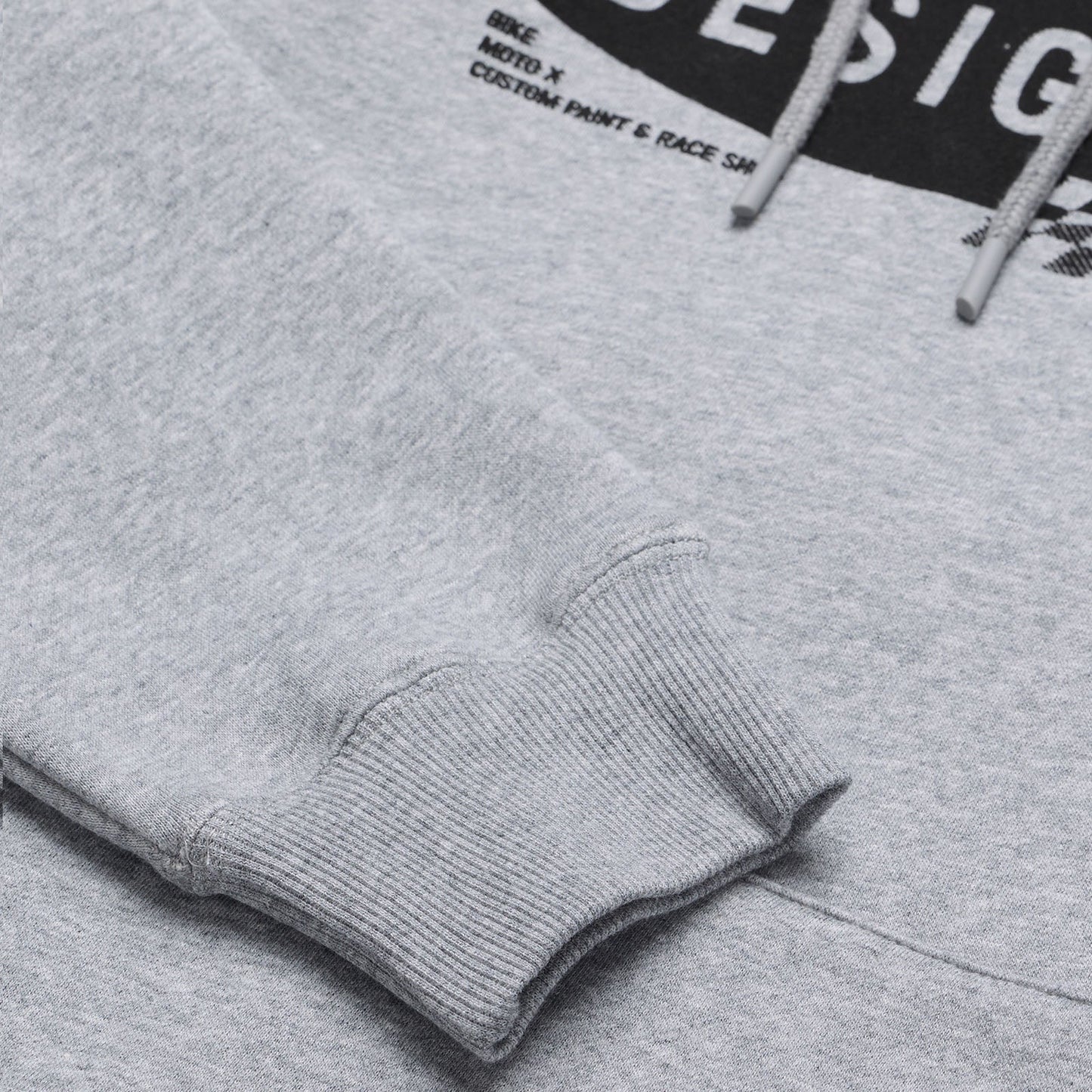 TLD Pullover Hoodie Stamp Grey Heather