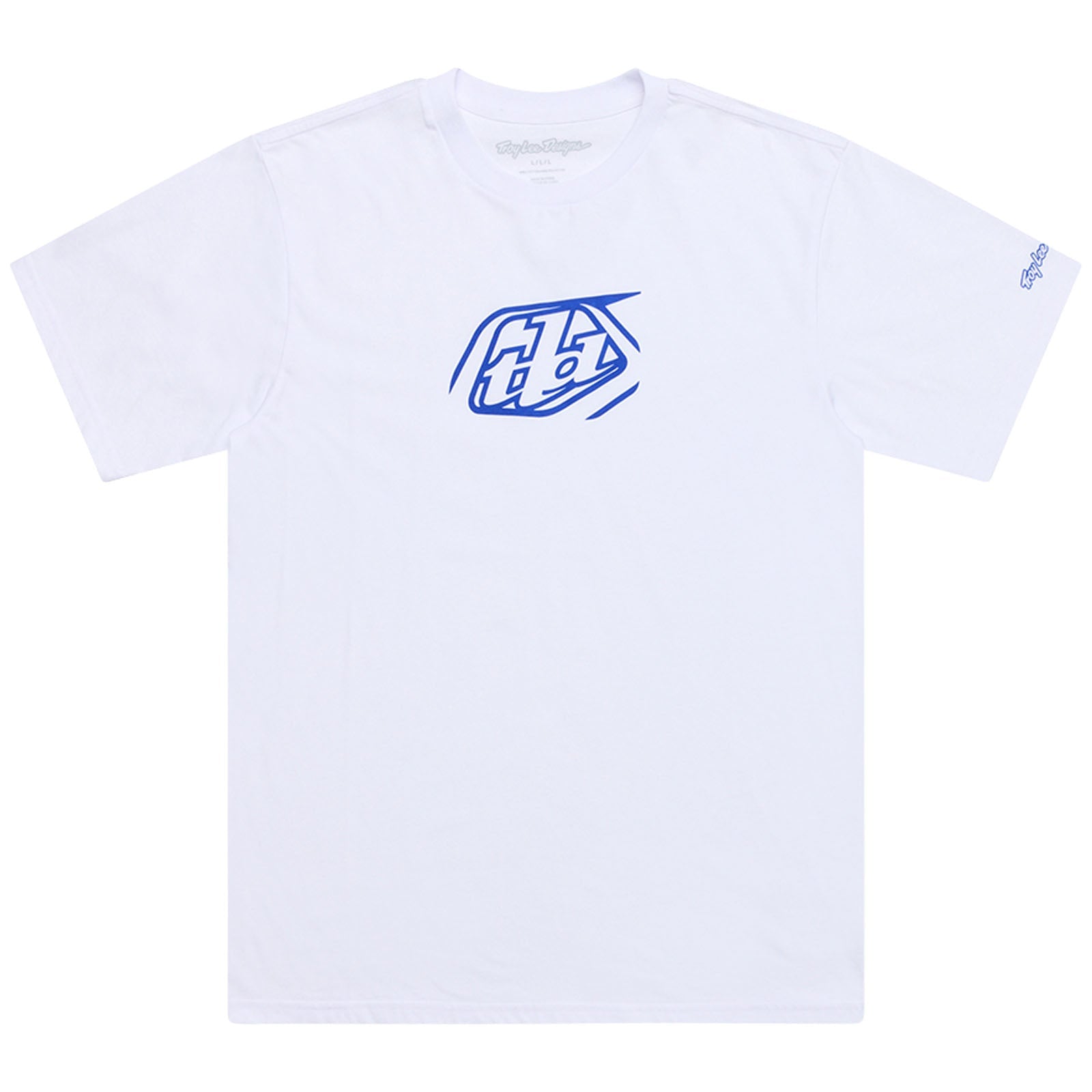 TLD Short Sleeve Tee Badge White