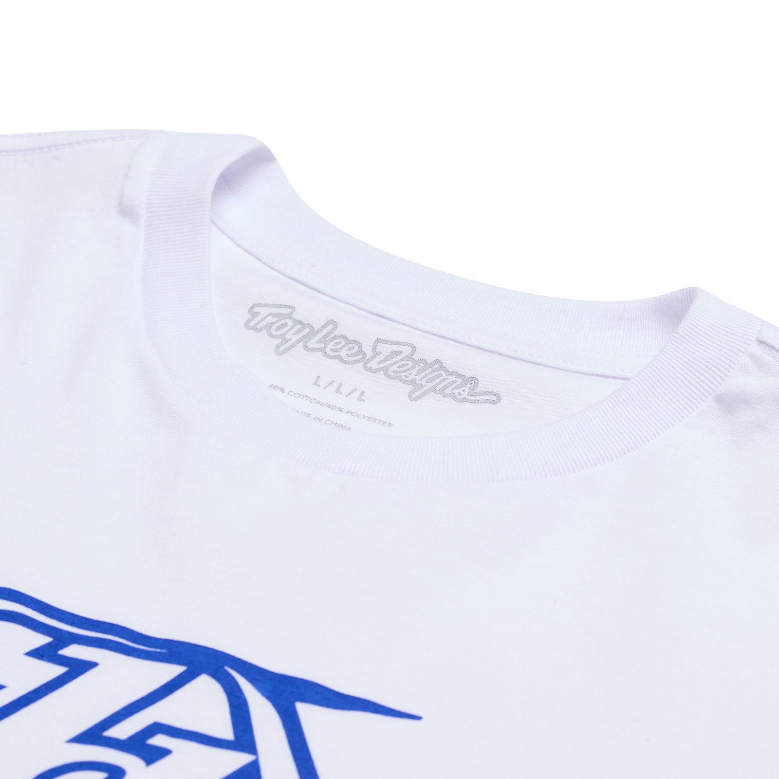 TLD Short Sleeve Tee Badge White